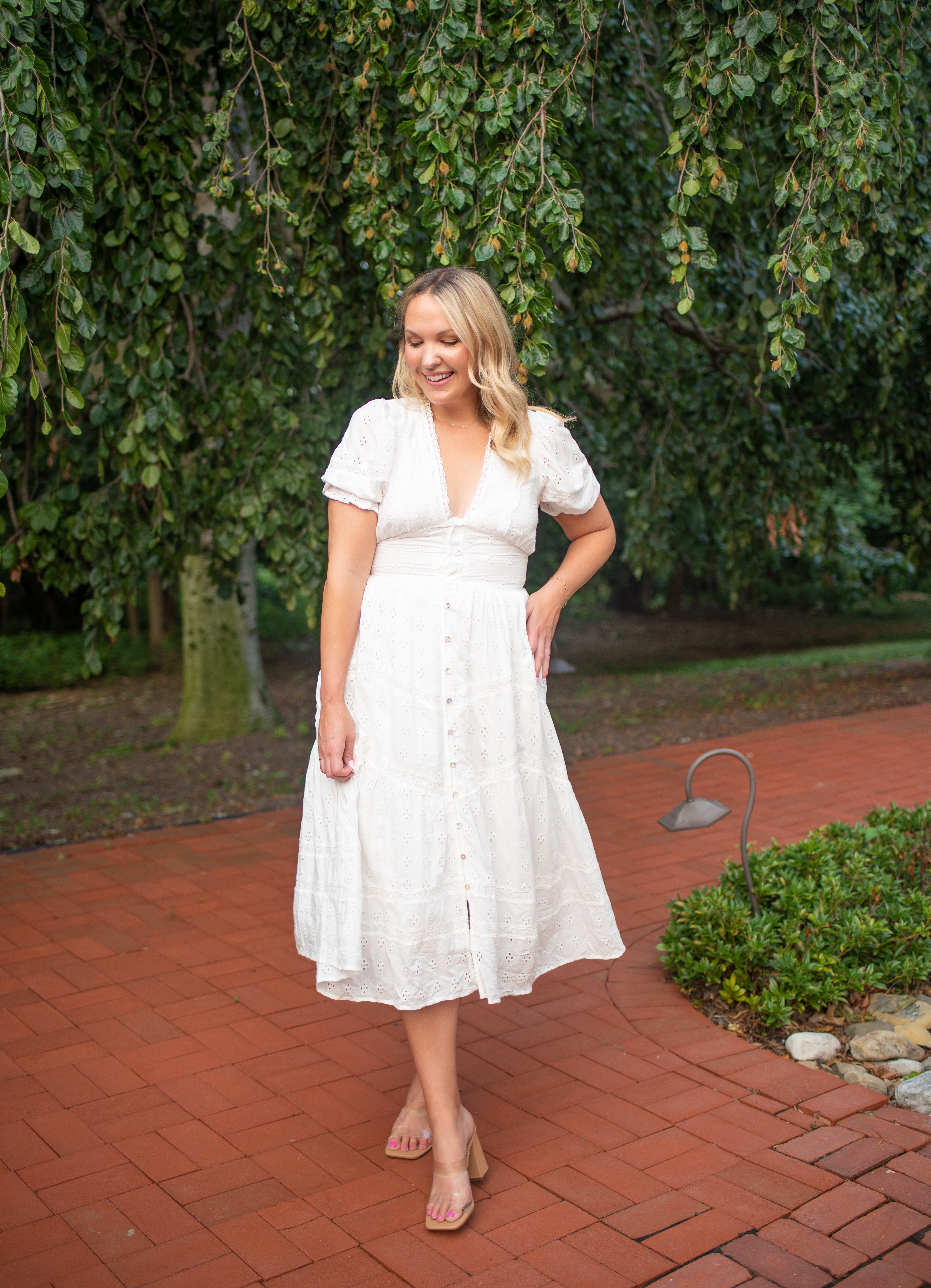 The Eyelet Garden Dress